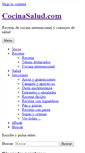 Mobile Screenshot of cocinasalud.com